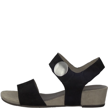 Tamaris sandales 28216 20 black suede