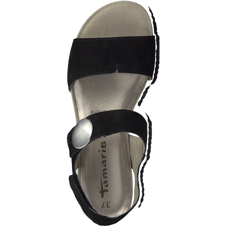 Tamaris sandales 28216 20 black suedeA131301_5