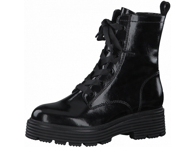 Tamaris boots 25226 27 black patent