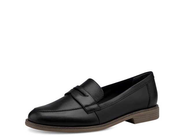 Tamaris mocassin 24215 20 black leather