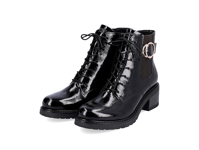 Remonte bottines d 1a72 noirB617701_4