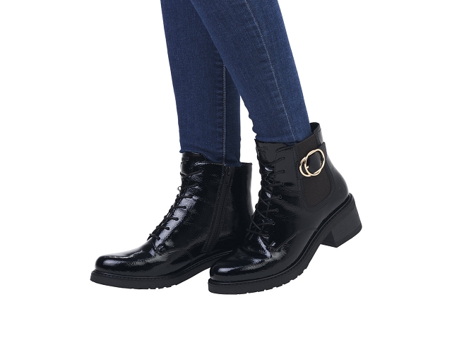 Remonte bottines d 1a72 noirB617701_6