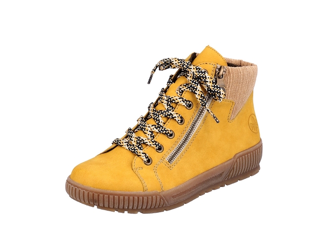 Rieker bottines n 0709 jaune