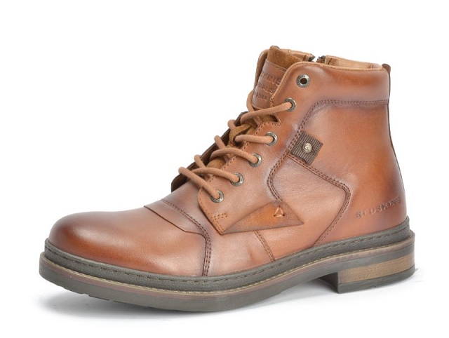 Redskins bottines triomphe cognac