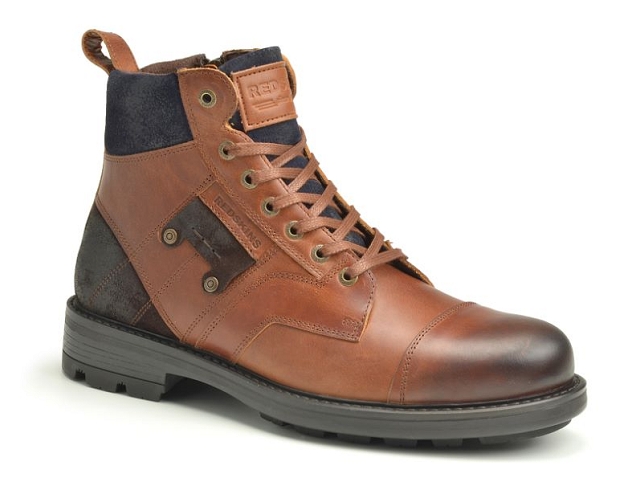 Redskins bottines urgence cognac