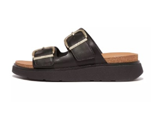 Flip flop mule gen noir